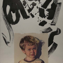 Зайков Николай Сергеевич (род. 1978) Я, Матвей-1. 2014 г. Картон, темпера, акрил. И: 100х75; П: 110х85. 