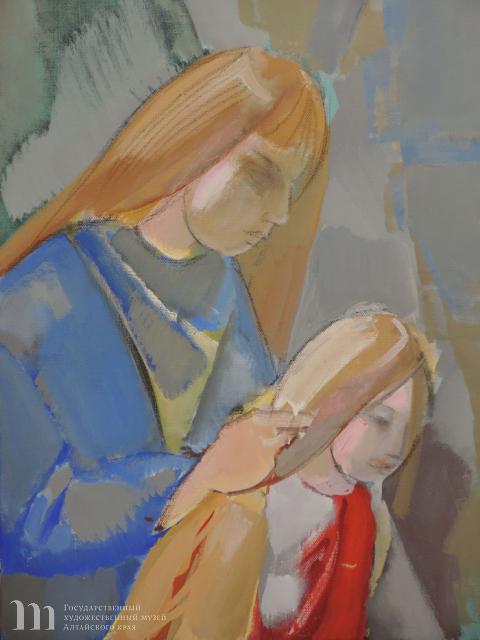 Калинина Ирина Павловна (род. 1948) &laquo;Утро&raquo; 2014 г. Холст, темпера. 85х65,5