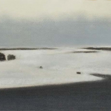  Дик Петр Гергардович (1939-2002) Просторы. Лист III. 2000 г. Бумага, пастель, уголь. 34х70,5.