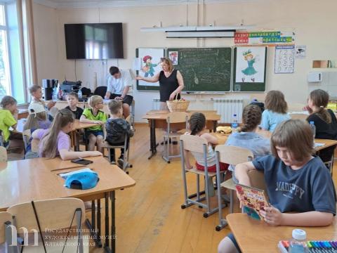 Художественный музей реализует ежегодную программу &laquo;Лето в музее&raquo;