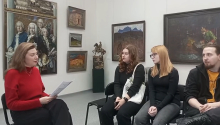 В Художественном музее завершилась производственная практика студентов Базовой кафедры АГИК
