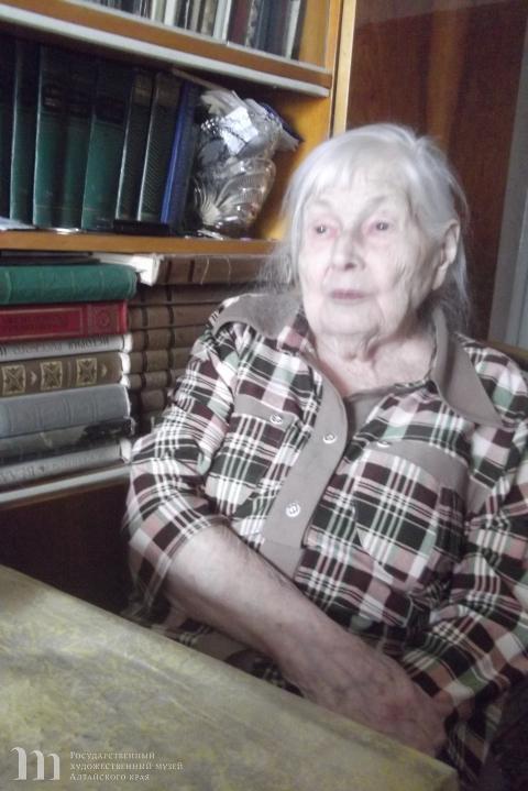 Продолжается сотрудничество Художественного музея с известным деятелем культуры Алтая Людмилой Остертаг