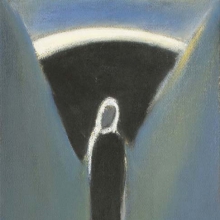  Дик Пётр Гергардович (1939-2002) Одиночная фигура. 1996 г. Бумага, пастель. 45,5х30.