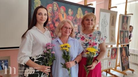 Участие сотрудников Художественного музея в защите выпускных работ учащихся Новоалтайского государственного художественного училища. 22-24 июня 2024 года