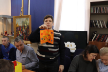 В Художественном музее Алтайского края состоялось занятие &laquo;Крымский пейзаж&raquo; для пациентов Алтайской краевой клинической психиатрической больницы им. Ю.К. Эрдмана