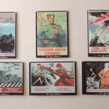 &laquo;На пути к Великой Победе&raquo;. Передвижная выставка в Барнаульском юридическом институте МВД России. 27 апреля - 02 июня 2016 года