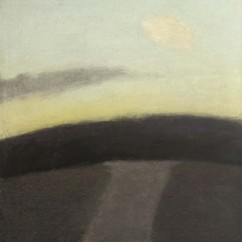 Дик Пётр Гергардович (1939-2002) Дорога. 2001 г.  Бумага, пастель. 50х43,5.