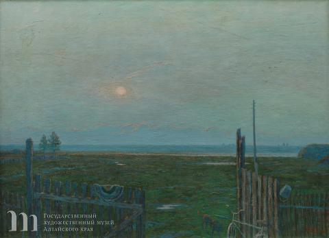 В.Б. Терещенко (гр. 1948) Вечер. 1984 г. Холст, масло.