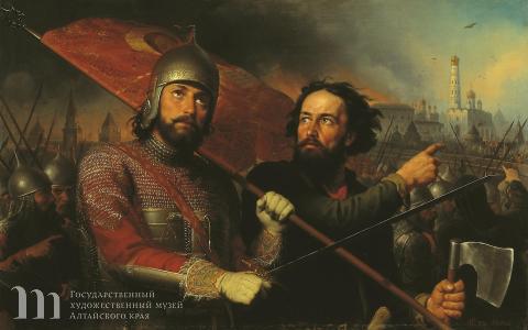 М.И. Скотти (1814-1861). Минин и Пожарский.