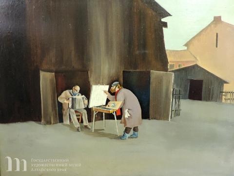 Ю.А. Иванов. Ностальгия. 1997 год. Из собрания ГХМАК