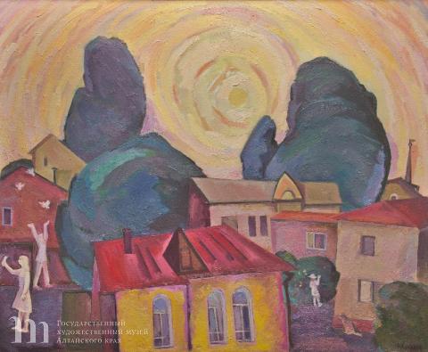 Кудинов Пётр Андреевич. Новый день. 2017-2020 гг. холст, масло