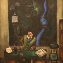 Попков Виктор Ефимович (1932-1974) Гриша. 1970 г. Холст, масло. 90х72,5.