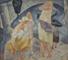 Самохвалов А.Н. (1894-1971). На берегу. 1920-е гг. Государственный художественный музей Алтайского края