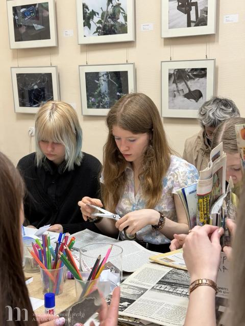 Творческая встреча &laquo;Освоение практики коллажа&raquo; с автором фотовыставки &laquo;На мой дом летит комета&raquo; Елизаветой Бацуновой. 24 мая 2026 года