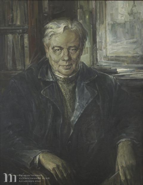Емельянов Александр Евгеньевич (род. 1951) &laquo;Портрет М.И. Юдалевича&raquo;. 2000 г. Холст, масло. 100х78